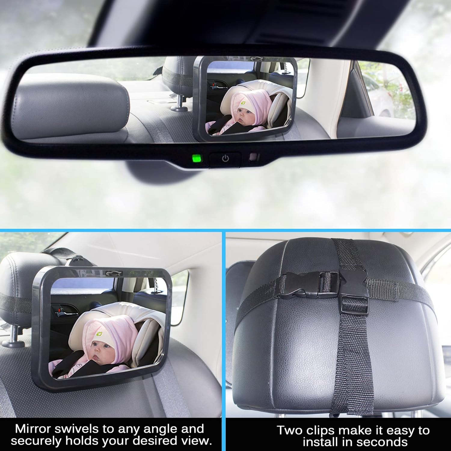 Rear Facing Car Seat Mirrors