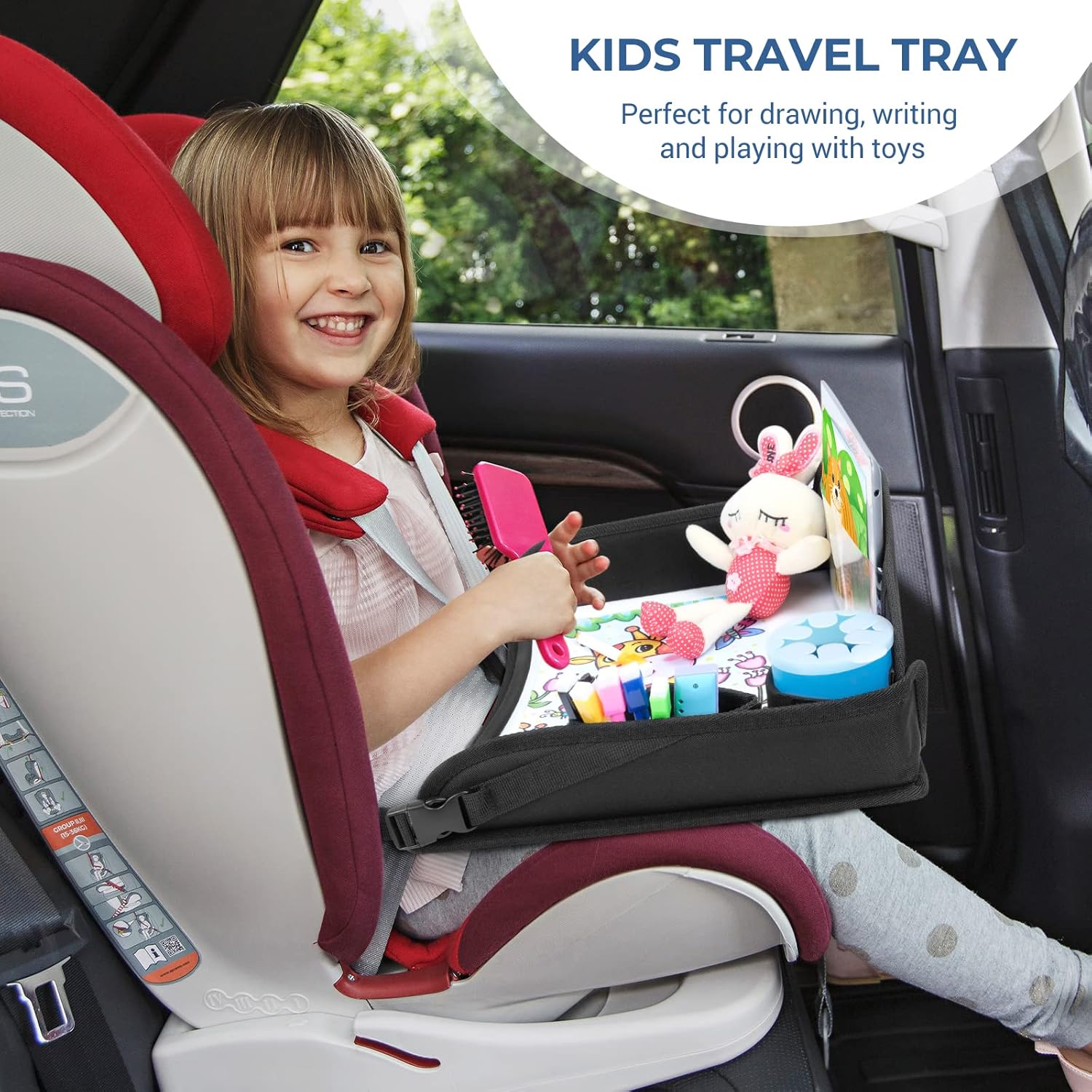 Travel Tray for Toddler Car Seat