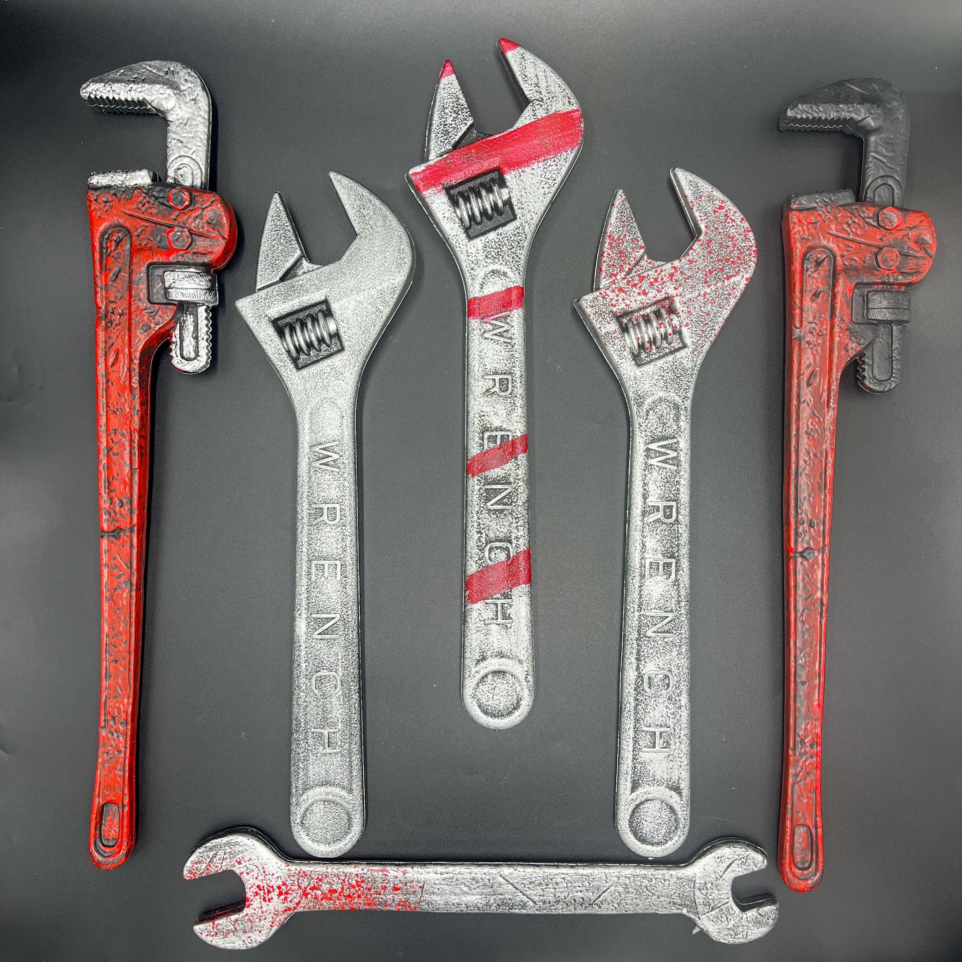 Haunt with Authenticity: Unleash Your Inner Mechanic of Mayhem with TIETIA’s Halloween Prop Wrench & Pipe Wrench Models