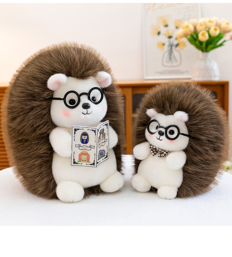 The Snuggly Scholar & Dapper Companion: Meet Your Child’s New Best Friend, the TIETIA Hedgehog Plush!