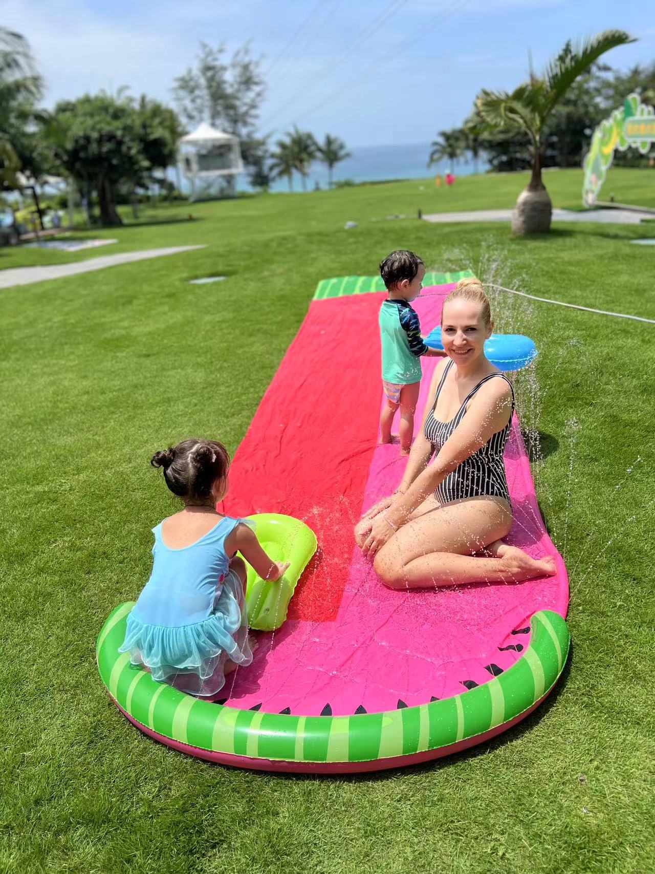 TIETIA Splash ‘N Slide Aqua Waterpark: Your Backyard Summer Adventure Awaits!