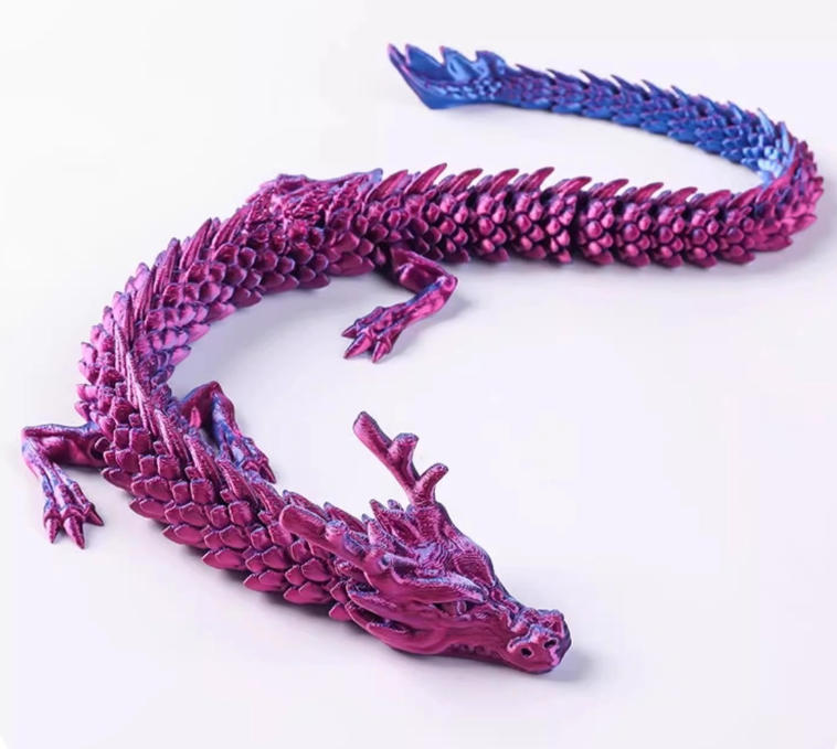 TIETIA 3D Printed Articulated Chinese Dragon: Where Ancient Myth Meets Modern Artistry