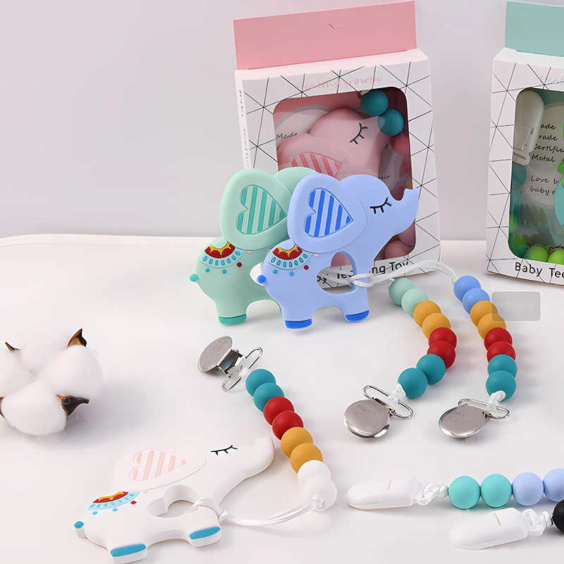 The Gentle First Companion: The TIETIA Silicone Teether – Where Soothing Instinct Meets Modern Design