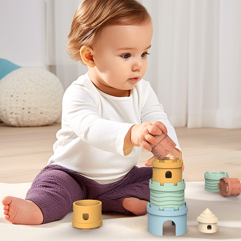 Unlock a World of Color & Creativity: Meet the TIETIA Castle Stackers!