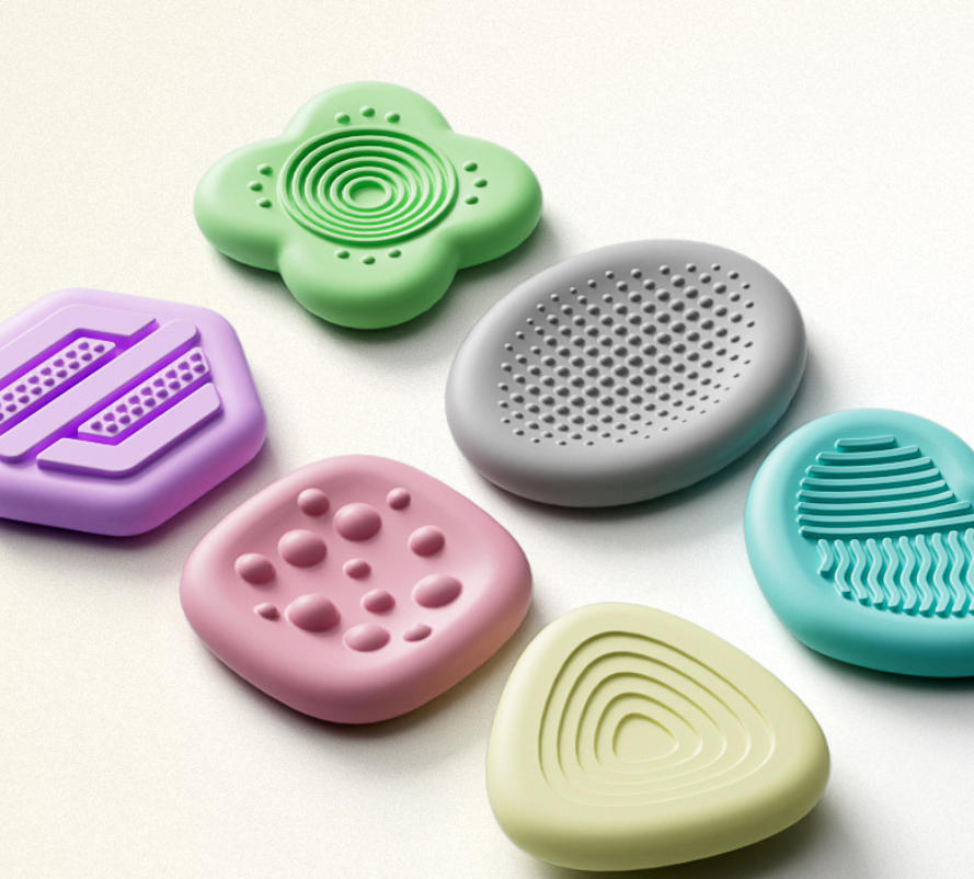 Calm Pebbles, Focused Minds: Discover the Food-Grade Silicone Sensory Stones – Your Child’s Pocket-Sized Anchor for Calm and Concentration