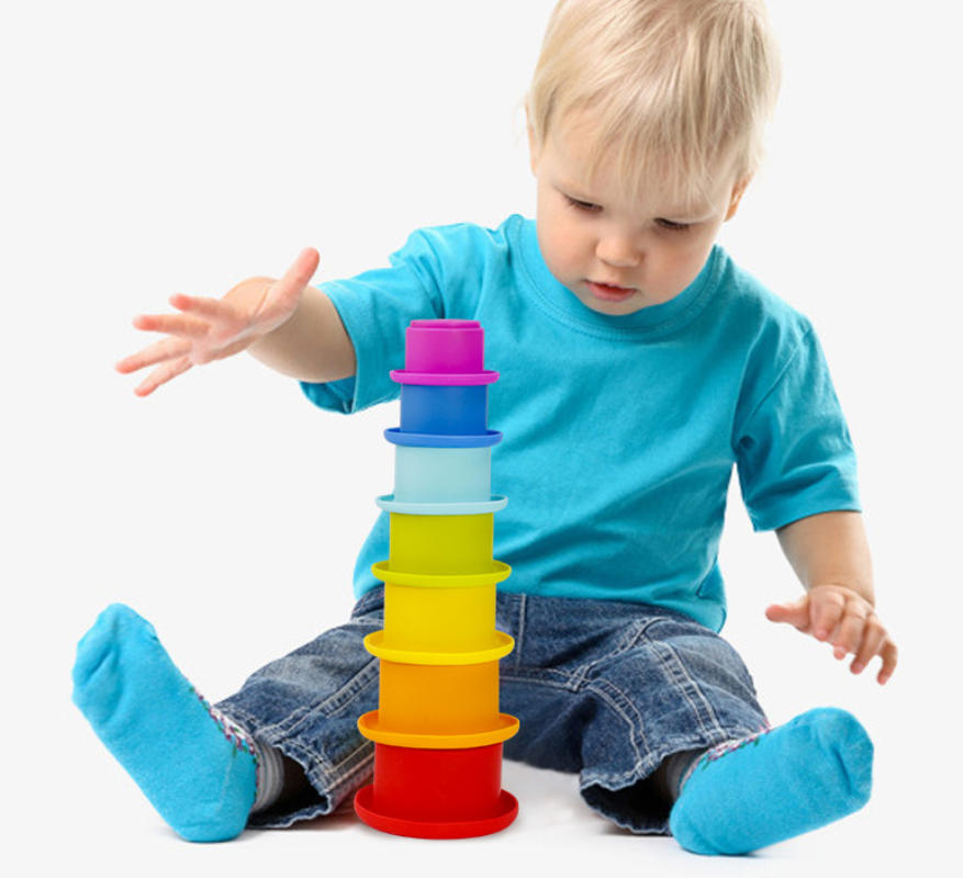 Stack, Learn, Grow: The TIETIA Rainbow Stacking Cups – Where Endless Fun Meets Early Childhood Wisdom