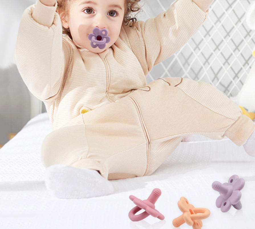 The Flower-Shaped Silicone Pacifier: Where Comfort Meets Style for Your Baby’s Soothing Journey