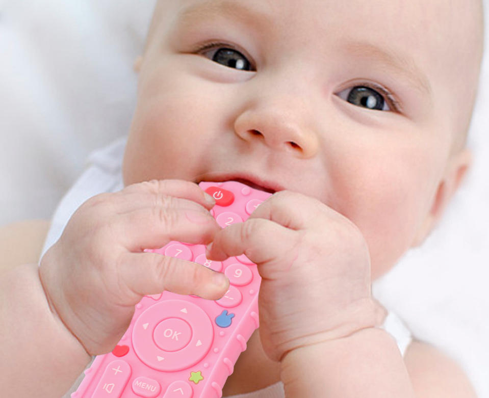 The Silicone Remote Control & Calculator Teether: A Genius Solution for Teething Troubles and Household Safety