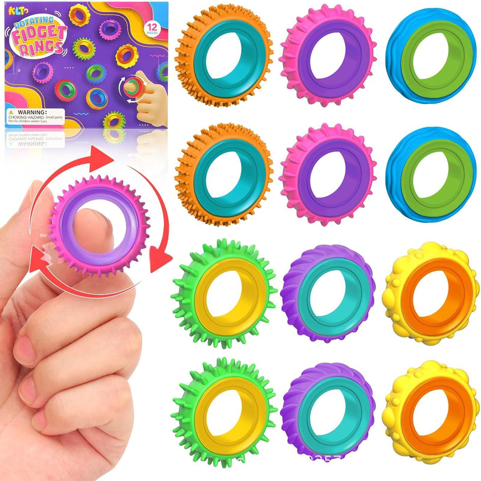 The TIETIA Spinning Sensory Ring: A Universe of Calm Spinning on Your Finger