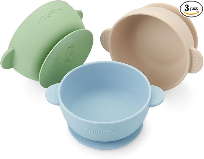 The Secret to Stress-Free Mealtimes: Why the PandaEar 3-Pack Silicone Suction Bowls Belong on Every Parent’s Shelf