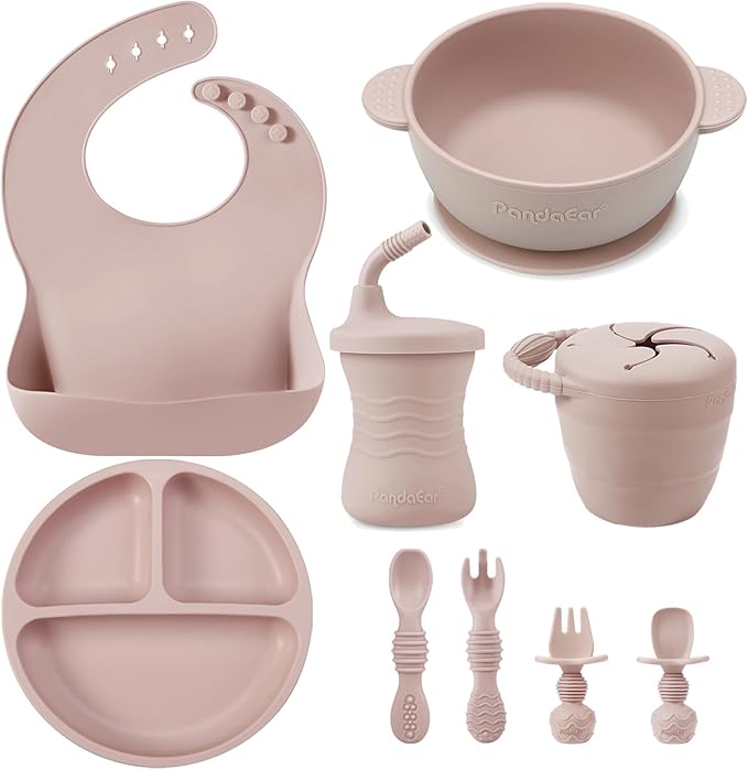 The Gentle Revolution: How the PandaEar 9PCS Silicone Baby Feeding Set Transforms Mealtime into Magic